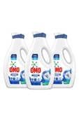 Omo Sıvı Çamaşır Deterjanı Active Fresh Beyazlar İçin Leke Çıkarıcı 1690 ml x3 - 2