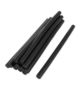 WellHise Siyah Kalın Silikon 10'lu Paket 11 mm. 22cm. - 1