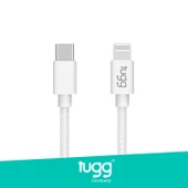 Tugg Germany Orjinal Hızlı Şarj Kablosu Örgülü 1m USB-Lightning Uyumluluk (Apple İos İçin) 104627 - 1