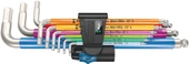 Wera 3950/9 Hex-Plus Multicolour HF Stainless 1 - 1
