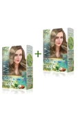 2 Paket Natural Beauty Amonyaksız Saç Boyası 8.1 Küllü Açık Kumral - 1