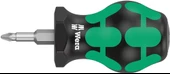 Wera 355 Stubby Topaç PZ 1x25mm Tornavida 05008853001 - 1