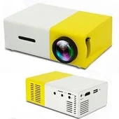 Mini Portatif Taşınabilir HDMI / USB / SD Kart LED Ultra HD Ev Sinema Sistemi Projeksiyon Cihazı - 2