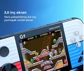 G9 1000 Oyunlu Retro Konsol – Eski Zamanların Keyfini Taşınabilir ve Kolay Kullanımda Yaşayın! - 3