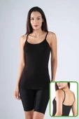 Bambu Kadın Askılı Atlet Beyaz - 2