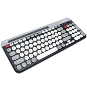 Bluetooth Klavye Mouse Set Çoklu Cihaz Bağlantılı - 2