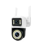 CMR42 1080P Çift Kameralı Uygulama Kontrollü Dış Mekan Uyumlu Güvenlik Kamerası Hareket Sensörlü - 2