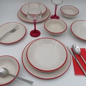 Carmen 8 Parça 2 Kişilik Yemek Takımı - 1