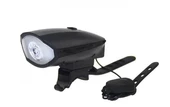 Xbyc 6163 USB Şarjlı Bisiklet Ön Lamba+Korna 140 Db Siyah Renk - 1