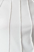 Stil Kadın Fitted Fermuarlı Biye Detaylı Fitilli Esnek Bluz Standart Örme Regular Kalıp Reglan Kol - 2
