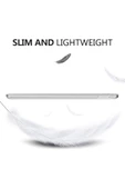 Apple Ipad 5. 6. Nesil 2017 2018 9.7" Inc Kılıf Smart Cover Katlanabilir Standlı Akıllı Kapak  Gri - 4