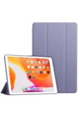 Apple Ipad 5. 6. Nesil 2017 2018 9.7" Inc Kılıf Smart Cover Katlanabilir Standlı Akıllı Kapak  Lila - 1