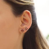 Yonca Zultanit Gümüş Küpe thumbnail 1