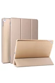 Apple Ipad 5. 6. Nesil 2017 2018 9.7" Inc Kılıf Smart Cover Katlanabilir Standlı Akıllı Kapak  Gold - 1