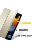 Apple Ipad 5. 6. Nesil 2017 2018 9.7" Inc Kılıf Smart Cover Katlanabilir Standlı Akıllı Kapak  Gold - 4