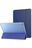 Apple Ipad 5. 6. Nesil 2017 2018 9.7" Inc Kılıf Smart Cover Katlanabilir Standlı Akıllı Kapak  Lacivert - 1