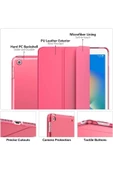 Apple Ipad 5. 6. Nesil 2017 2018 9.7" Inc Kılıf Smart Cover Katlanabilir Standlı Akıllı Kapak  Pembe - 2