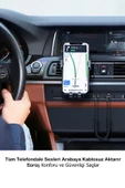 Bluetooth Wireless Bt5.1 Usb To 3,5mm Araç Kiti Bluetooth Araç Içi Fm Transmitter Hifi Ses Destekli - 6