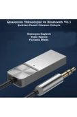 Bluetooth Wireless Bt5.1 Usb To 3,5mm Araç Kiti Bluetooth Araç Içi Fm Transmitter Hifi Ses Destekli - 3