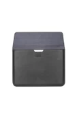 Macbook Pro Air 13 M1-m2 2020/2022 A2179-a2337-a2338-a2251-a2159-a1989-a1708 Deri Mıknatıslı Çanta  Siyah - 2