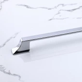 Mostar 224 mm Krom Gümüş Renk Metal Kulp Mobilya Çekmece Mutfak Dolabı Dolap Kulpları Kulb 22.4 cm thumbnail 5