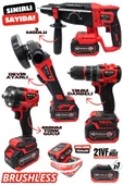 RETOOLS 4 LÜ SET KIRMIZI HK SINIRLI SAYIDA! - 1