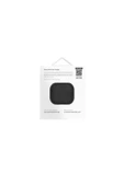 Airpods 4 (4.nesil) Uyumlu Kılıf Lyden DS Serisi Vegan Deri Kaplama Kablosuz Şarj Destekli  Black - 5