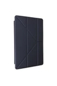 Apple Ipad Pro 4. Nesil M2 2022 11 Inç Tablet Uyumlu Silikon Kılıf Origami Pencil  Lacivert - 3