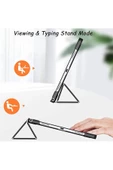 Xiaomi Pad 6 11 Inç 2023 Uyumlu Flip Smart Standlı Uyku Modlu Tablet Kılıfı + Ekran Koruyucu + Kalem  KOYU YEŞİL - 6