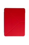 Apple Ipad Pro 4. Nesil M2 2022 11 Inç Tablet Uyumlu Silikon Kılıf Origami Pencil  Kırmızı - 1