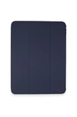 Apple Ipad Pro 4. Nesil M2 Çip 2022 11 Inç Tablet Uyumlu 360 Dönebilen Kalem Bölmeli Standlı Kılıf  Lacivert thumbnail 3