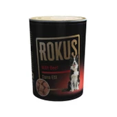 Rokus Dana Etli Köpek Konserve Maması 410 gr - 1