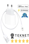 Iphone Uyumlu Şarj Aleti (İPHONE 14 - 13 - 12 - 11 - X-8-7-6 Uyumlu) 3.4a 22w Hızlı Şarj Aleti Seti - 1