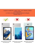 Samsung Galaxy Tab A8 Sm-x200 10.5 Inç Tablet Kılıf + Ekran Koruyucu + Kalem Süper Silikon Şeffaf - 2