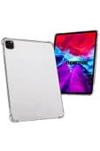 Apple Ipad Pro 12.9" M1-m2 Çip 5. Ve 6. Nesil 2021/2022 Uyumlu Tam Kalıp Şeffaf Silikon Koruyucu - 1