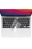 Macbook Pro 13 Inc 2020 M1-m2 A2338 /a2251 / A2289 Ile Uyumlu Türkçe Q Klavye Silikon Koruyucu Kılıf - 1
