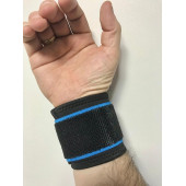 Leyaton Adlikes Ayarlanabilir Neopren Bileklik Siyah-Mavi 1 Adet - 3