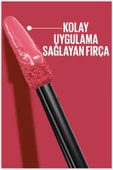 Maybelline New York Super Stay Vinyl Ink Uzun Süre Kalıcı Likit Parlak Ruj 155 Upbeat 30163737 - 6