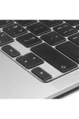 Macbook Pro 13 Inc 2020 M1 A2338 / A2251 / A2289 Ile Uyumlu Türkçe Q Klavye Silikon Koruyucu Kılıf thumbnail 3
