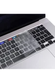 Macbook Pro 16 Inc 2019 A2141 Uyumlu Klavye Koruyucu Türkçe Q Klavye Silikon Koruyucu Kılıf - 3