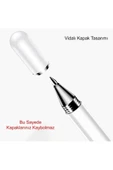 Tuanagsm Vıa T4e 2 In 1 Stylus Uyumlu Özel Tasarım Ve Çizim Kalemi - Beyaz thumbnail 6