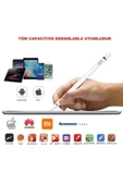 Stylus Kapasitif Dokunmatik Kalem Tüm Cihazlar Telefon Ile Uyumlu Çizim Tasarım Tablet Kalemi - 5