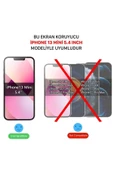 Iphone 13 Mini Uyumlu Ekran Koruyucu (5.4 Inch) 9h Clear Nano Esnek Cam Ekran Koruyucu - 2