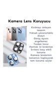 Iphone 13 Mini Uyumlu Nano Micro Temperli Ekran Koruyucu Ve Kamera Lens Koruyucu Mavi - 4