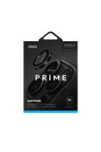 İphone 16 Pro / İphone 16 Pro Max Sapphire Lens Koruyucu Optix Prime Serisi Çelik Çerçeve  Black - 5