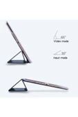 Apple Ipad 7. Nesil 10.2 Inç Tablet Için Smart Akıllı Standlı Kılıf Smart Cover  Mavi - 4