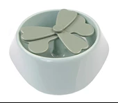 Bobo Plastik Yavaş Yeme Mama ve Oyun Kabı BO-3166 350 ML Yeşil - 1