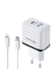 Iphone 20w 11/11 Pro Max 12/12 Pro Hızlı Şarj Aleti Cihazı Adaptörü Başlığı Usb Giriş Başlık - 3