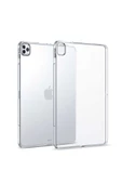 Apple Ipad Pro 12.9 M2 Çip 2022 Uyumlu Kılıf Şeffaf Yumuşak Silikon Süper Tablet Kılıfı thumbnail 4