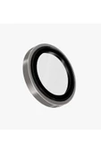 İphone 16 Pro / İphone 16 Pro Max Sapphire Lens Koruyucu Optix Prime Serisi Çelik Çerçeve  Grey - 2